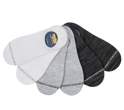 Skechers Trusted | 6 Pack Men's Sneaker Liner Socks