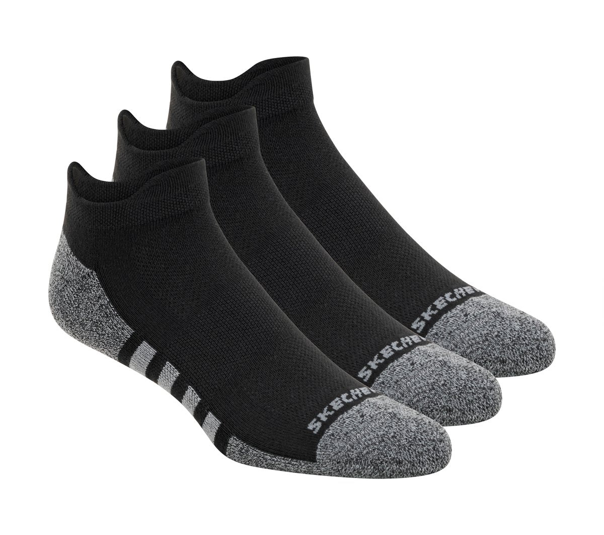 Skechers Great Value | Lowcut Heel Tab Work Socks - 3 Pack
