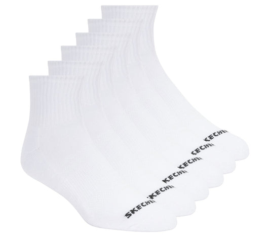 Skechers Popular | 6 Pack Core Quarter Large Socks