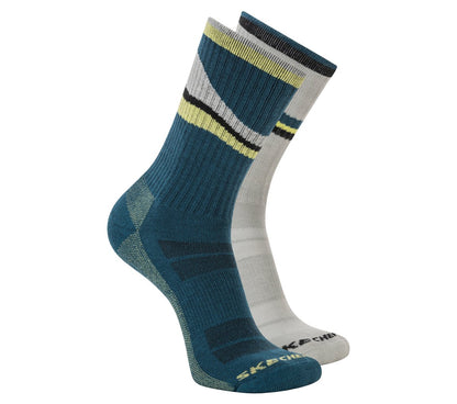 Skechers Trusted | 2 Pack Men's Crew Trail Socks