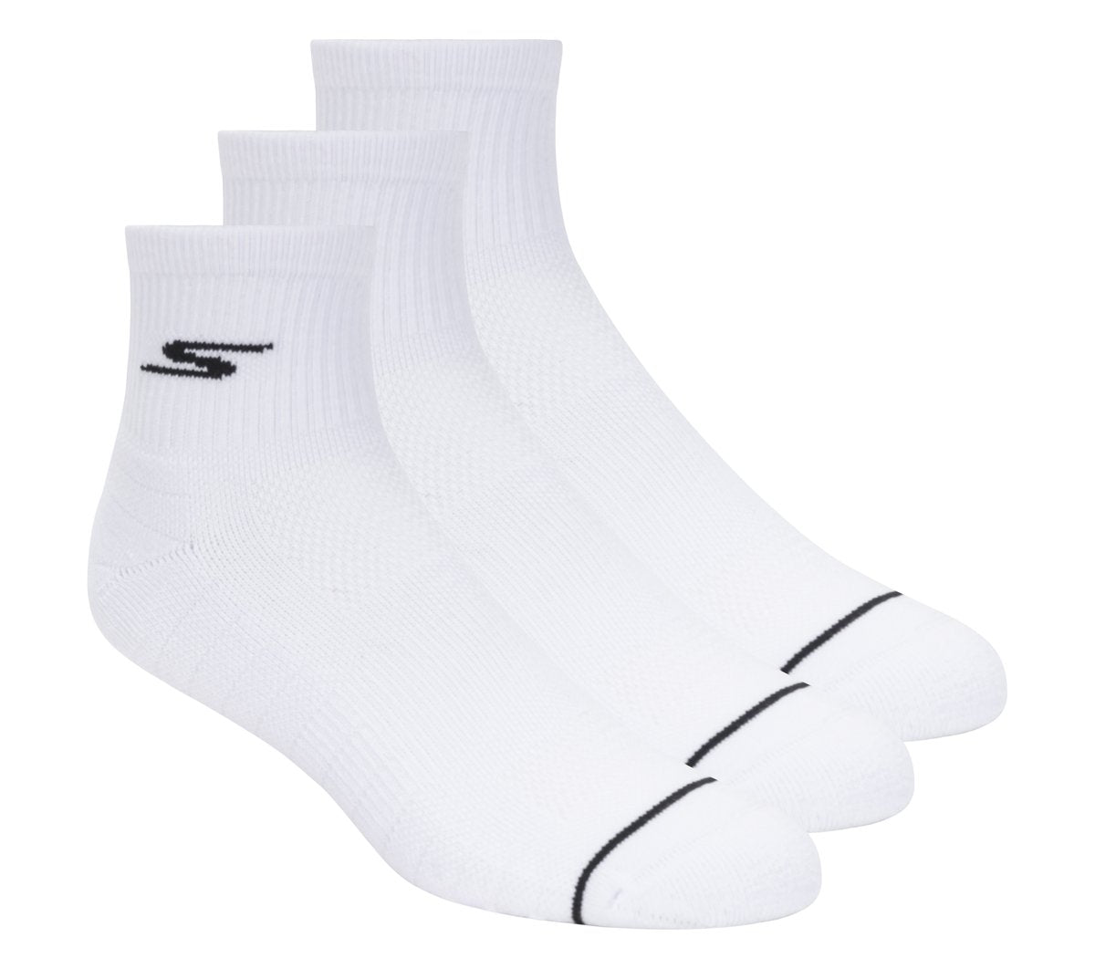 Skechers Sale | Quarter Premium Basic Socks - 3 Pack