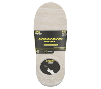 Skechers Essential | 6 Pack Men's Sneaker Liner Socks