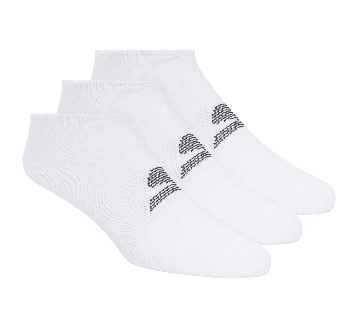 Skechers Best Seller | 3 Pack No Show Stretch Socks