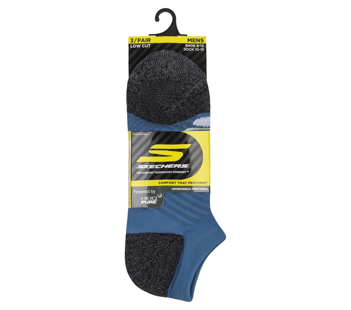 Skechers Featured | 3 Pack Men's Terry Low Cut Socks