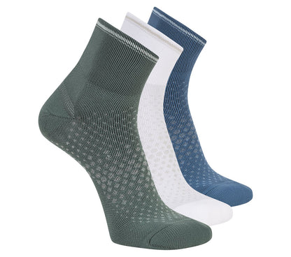 Skechers Great Value | 3 Pack Men's Performance Running Quarter Socks