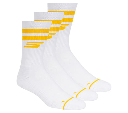 Skechers Value | 3 Pack Men's Performance Pickleball Crew Socks