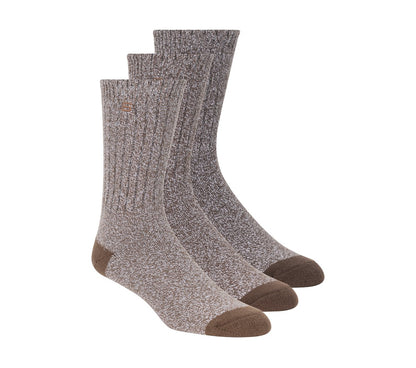 Skechers Latest | Super Soft Boot Crew Socks - 3 Pack