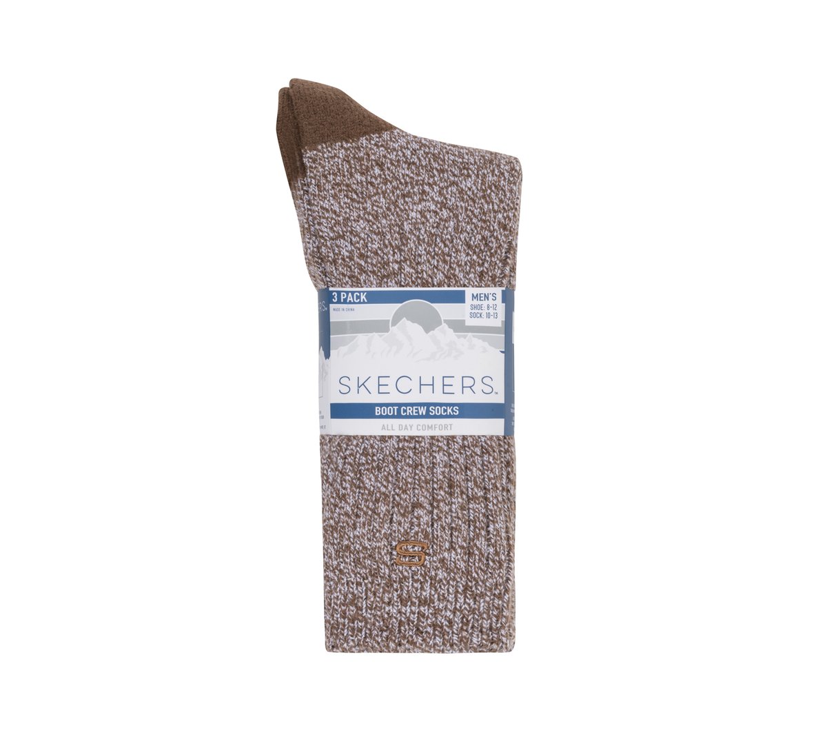 Skechers Latest | Super Soft Boot Crew Socks - 3 Pack