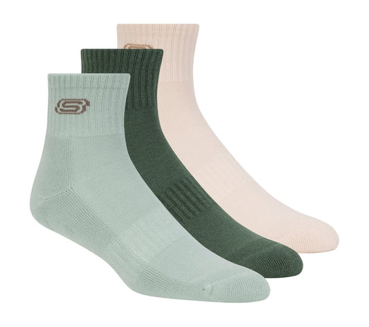Skechers Customer Favorite | 3 Pack Men's Lifestyle Quarter Socks