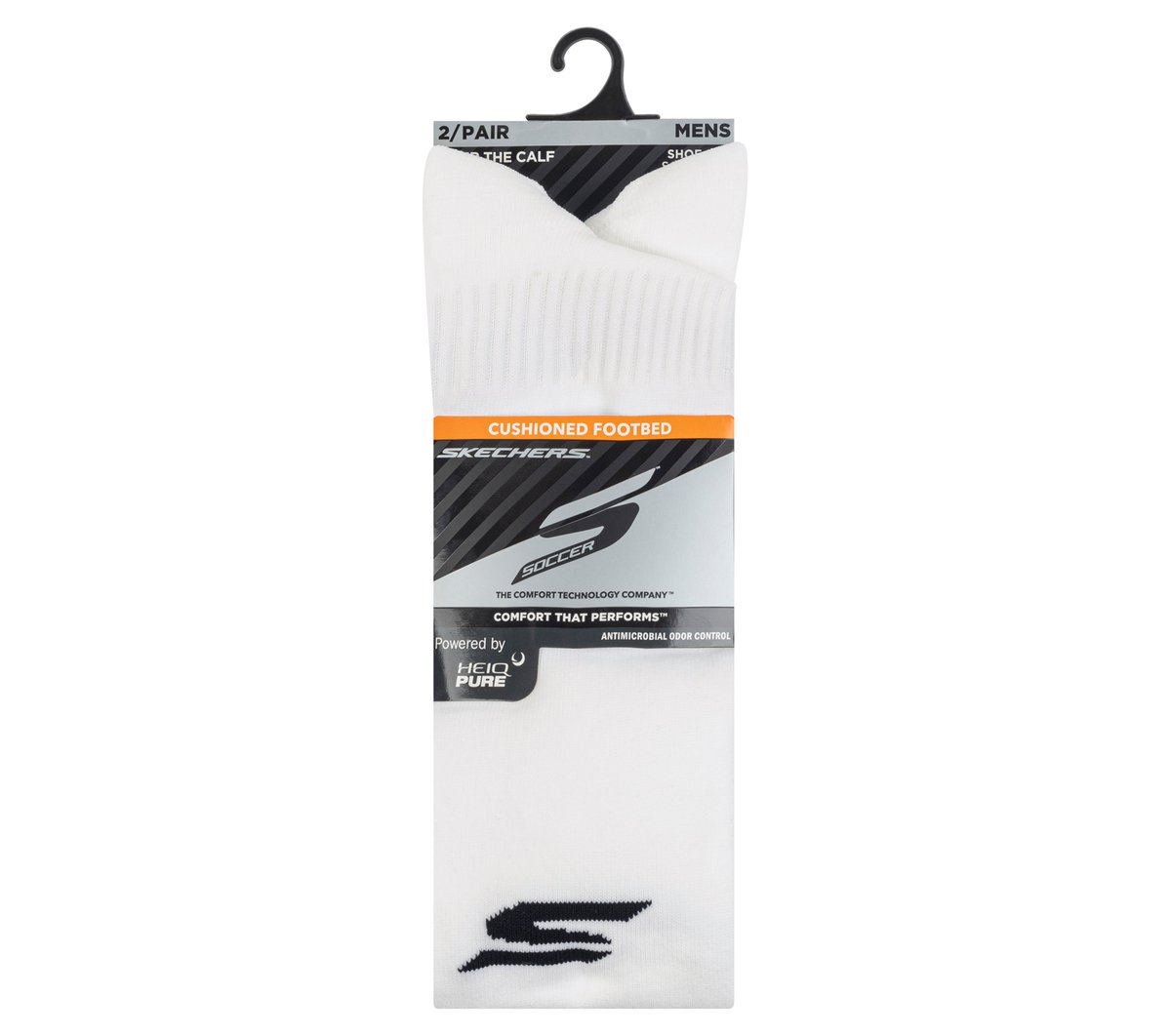 Skechers Deals | 2 Pack Men's Performance Soccer Over The Knee Socks