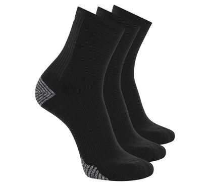 Skechers Quality | 3 Pack Men's Performance Running High Quarter Socks