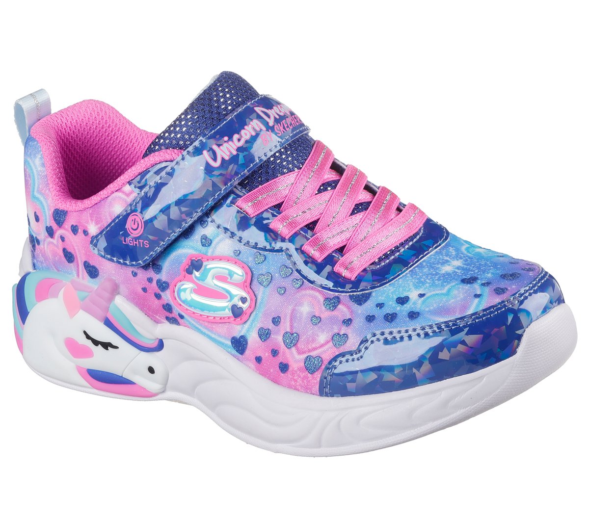 Skechers Top Pick | S-Lights: Unicorn Dreams - Heart Sparkles