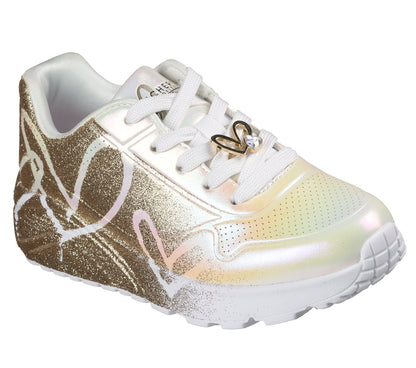 Skechers Featured | JGoldcrown: UNO Lite - Heartdust Forever