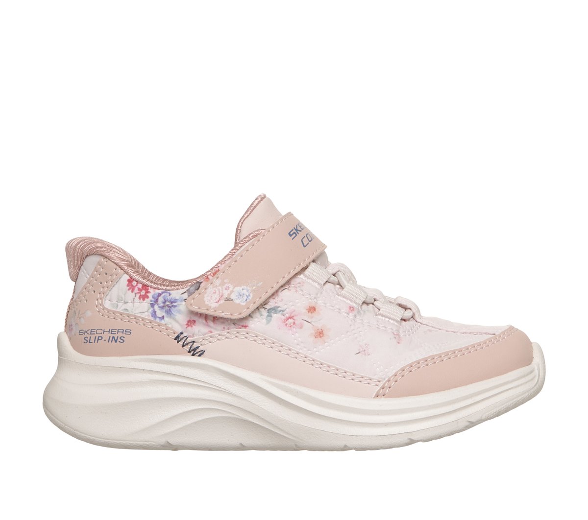 Skechers Featured | Skechers Slip-ins: Comfy Sprints - Cozy Fit Lil Flower