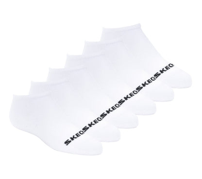 Skechers Featured | Cotton No-Show Socks - 6 Pack