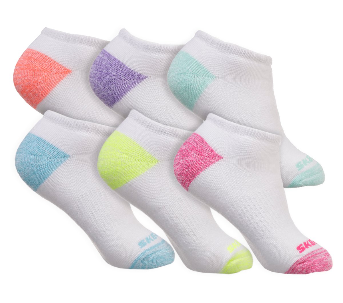 Skechers Trusted | 6 Pack Low Cut Walking Socks