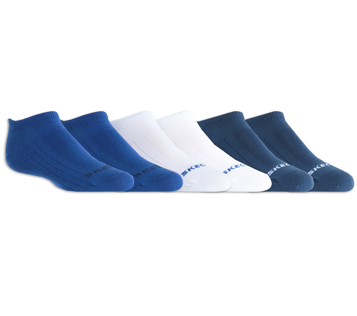Skechers Special Offer | 6 Pack Non Terry No Show Socks